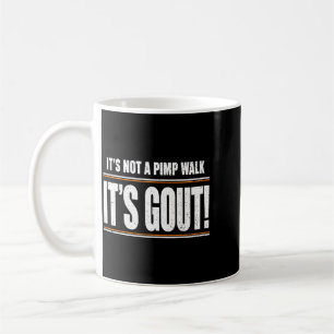 Caneca De Café Não É Um Andar De Cafetão É Gota Camiseta1