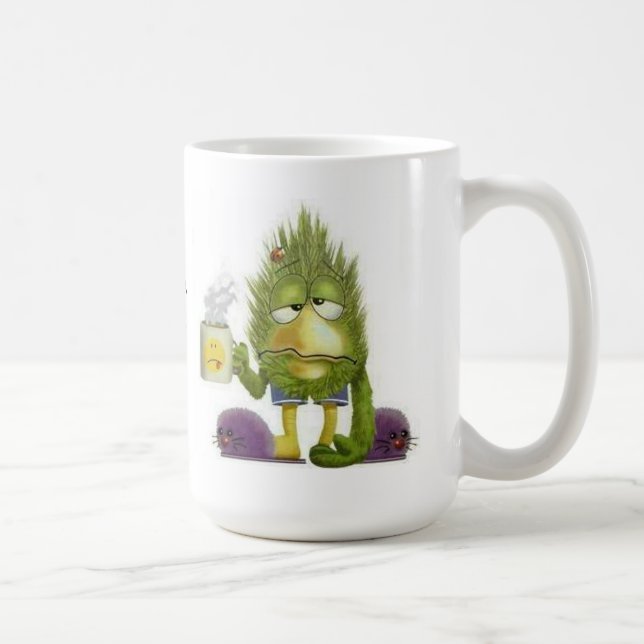 Caneca De Café Não É Uma Pessoa Da Manhã - Mug (Direita)