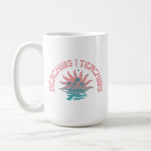 Caneca De Café Não Ensinando Engraçado Professor Break de Verão