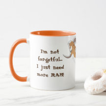 Caneca de café nao esquecido dos homens engraçados