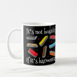 Caneca De Café Não está entesourando se é órgão de boca harmônico