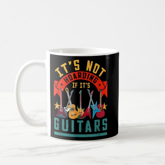 Caneca De Café Não está escondendo os guitarras (Esquerda)