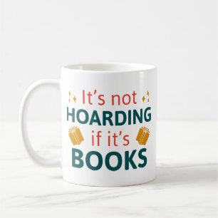 Caneca De Café Não está escondendo se são livros