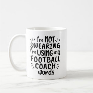 Caneca De Café Não estou a jurar que estou a usar as minhas pala