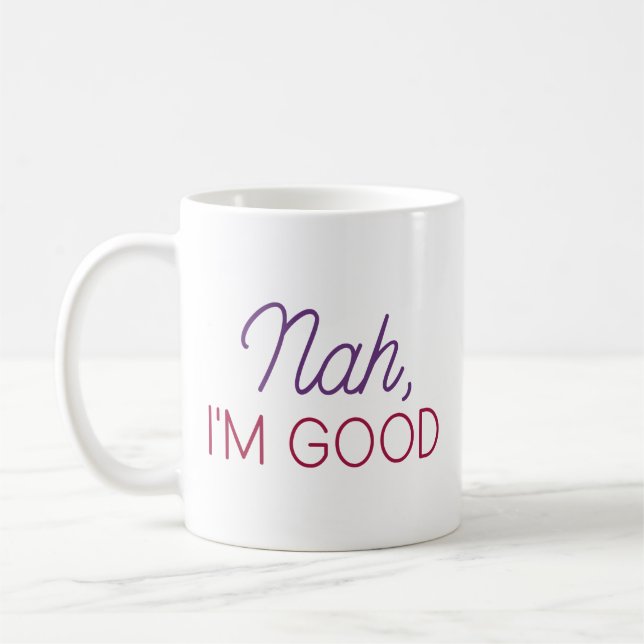 Caneca De Café Não, estou bem (Esquerda)