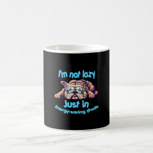 Caneca De Café Não Estou com Preguiça, Apenas no Modo de Economia