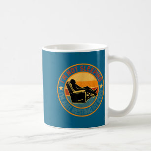Caneca De Café Não Estou Dormindo, Estou Apenas Descansando Meus