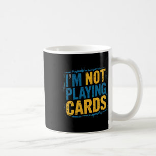 Caneca De Café Não Estou Jogando Cartas Palavras de Zelensky 2025