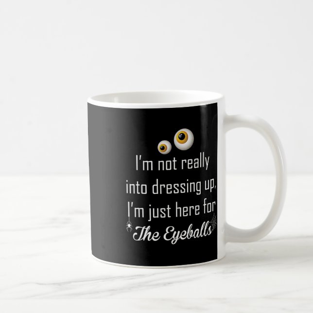 Caneca De Café Não estou me vestindo (Direita)
