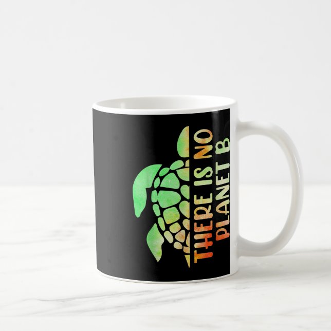 Caneca De Café Não Existe Proteção Ambiental Do Planeta B (Direita)