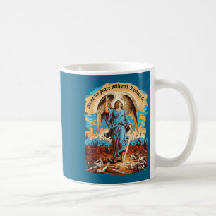 Caneca De Café Não Faça Paz Com o Mal Arcanjo Miguel Jesus Vá
