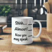 Não fale comigo antes do meu café