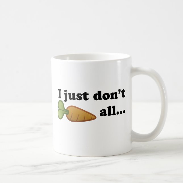 Caneca De Café Não faz a cenoura toda… (Direita)