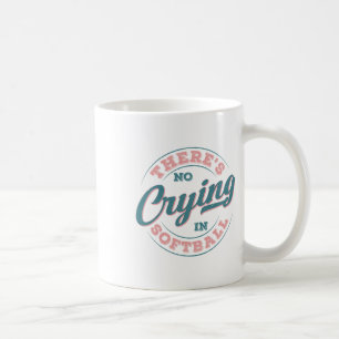 Caneca De Café Não Há Choro No Softll Dia de Jogo Divertido Softl