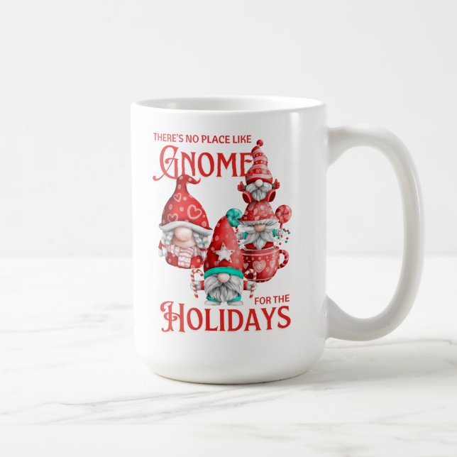 Caneca De Café Não Há Lugar Como Gnome (Direita)