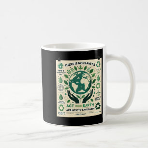 Caneca De Café Não Há Planeta B Atue Agora Para Salvar A Terra Ca
