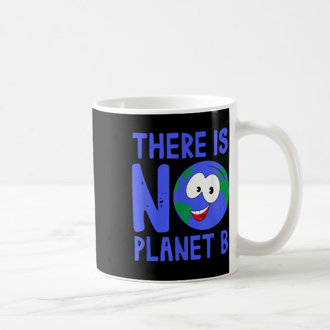Caneca De Café Não Há Planeta B I Ambiente Natureza (Direita)