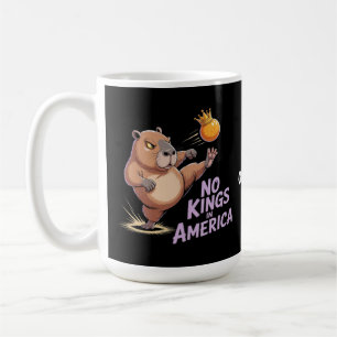 Caneca De Café Não Há Reis Na América Nós, As Pessoas, Engraçados