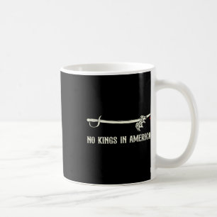 Caneca De Café Não Há Reis Na América Nós, Os Pessoas Políticos,