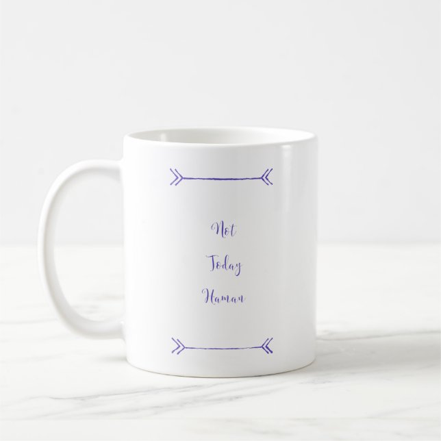 Caneca De Café Não Hoje Haman (Esquerda)