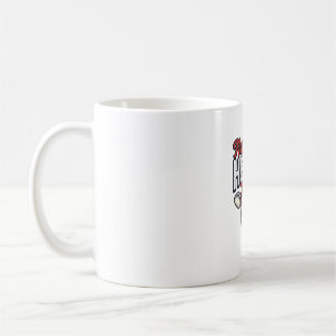Caneca De Café Não Hoje Novilha Vaca Engraçada Design Vetorial Vi