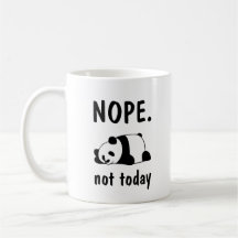 Não Hoje, Panda Panda Tee Coffee Mug