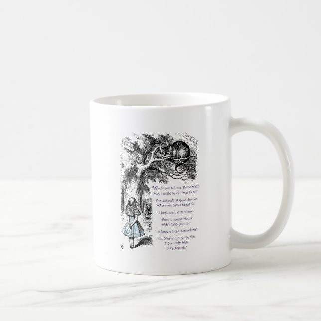 Caneca De Café Não importa que a maneira você vai (Direita)