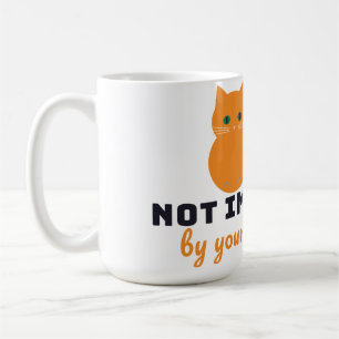 Caneca De Café Não Impressionado com o Seu Gato de Fogos de Artif