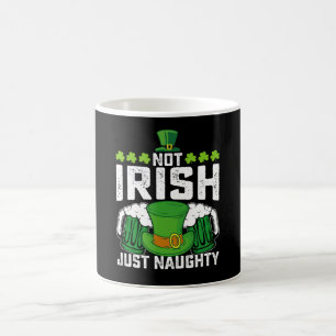 Caneca De Café Não Irlandês Apenas Malicioso Engraçado Dia de São