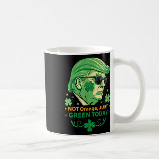 Caneca De Café Não Laranja, Apenas Verde Hoje - Ruas Engraçadas.