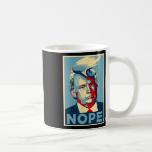 Caneca De Café Não Mais Engraçado Trump 2024