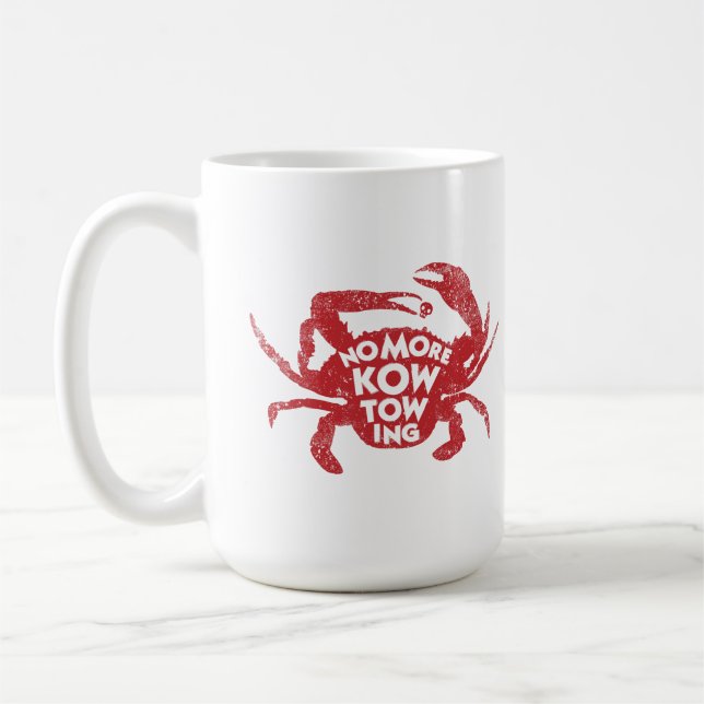 Caneca De Café Não Mais Se Curvar | Dungeon Crawler Carl (Esquerda)