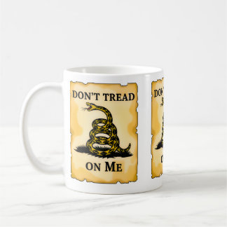 Caneca De Café Não me pise na camiseta