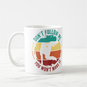 Caneca De Café Não Me Siga Você Não Vai Conseguir Traçador de Fre