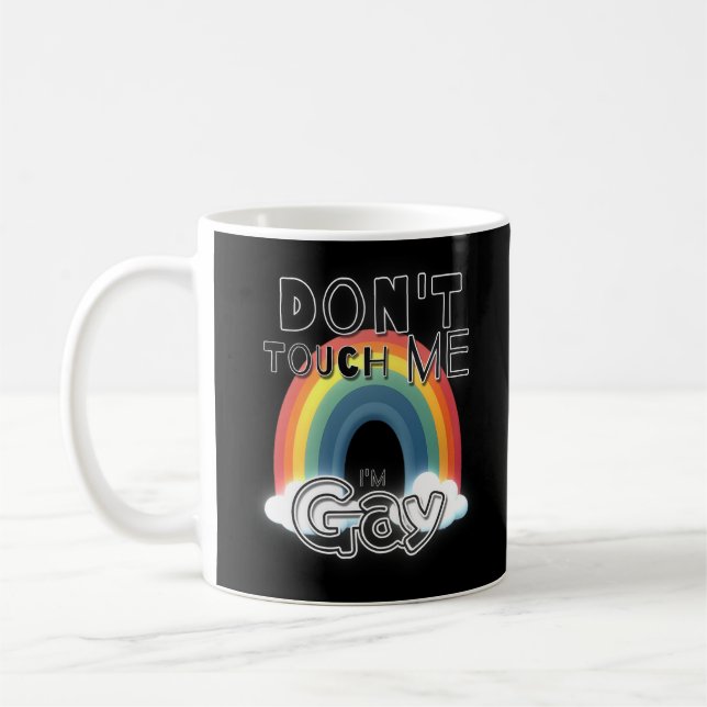 Caneca De Café Não me toques, sou gay (Esquerda)