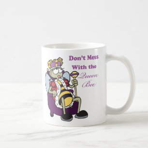 Caneca De Café não mexa com a rainha abelha