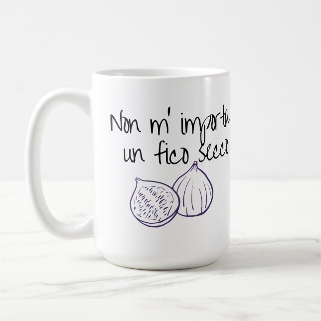 Caneca De Café Não m'Importun fico secco (Esquerda)