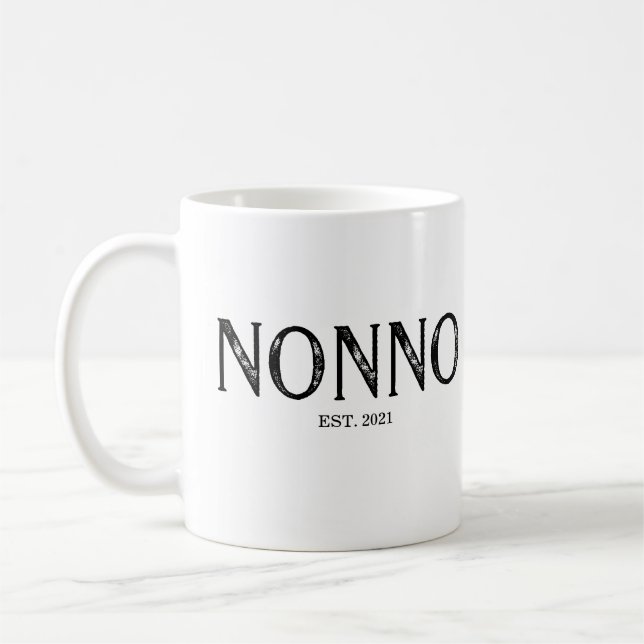 Caneca De Café Não-nenhum Ano Estabelecido (Esquerda)