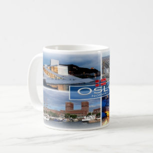 Caneca De Café Não Noruega -Oslo -