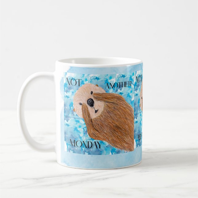 Caneca De Café Não Outra Segunda-Feira (Esquerda)