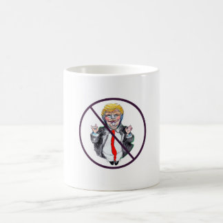 Caneca De Café Não Para Trump Mug