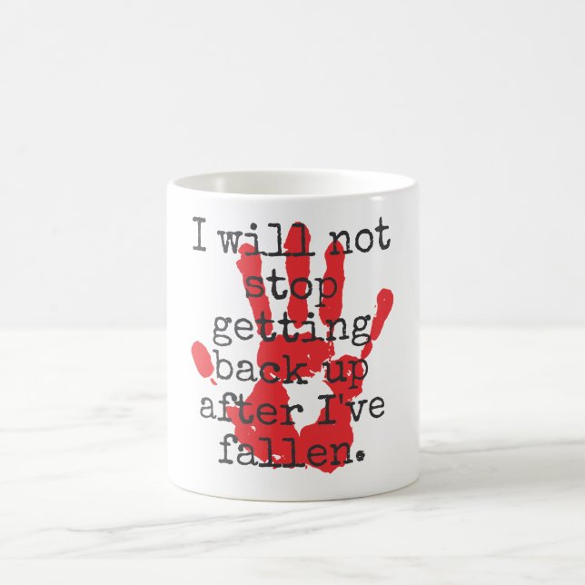 Caneca De Café Não Pararei De Voltar - Qu Inspiracional (Centro)