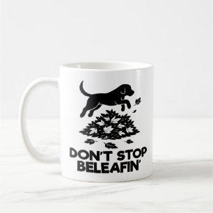 Caneca De Café Não pare de acreditar