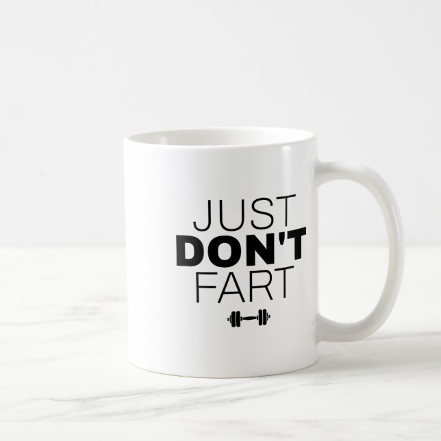 Caneca De Café Não Peide  (Direita)
