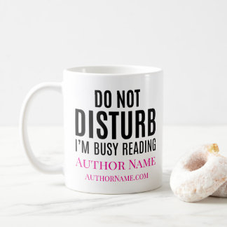 Caneca De Café Não Perturbe Estou Lendo