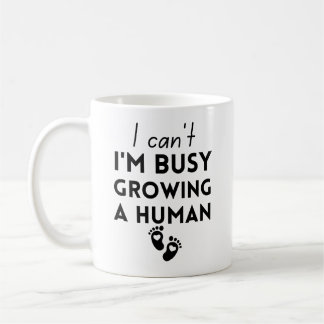 Caneca De Café Não posso estar ocupado cultivando um humano