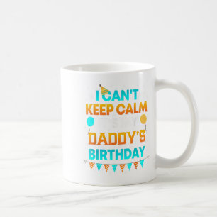Caneca De Café Não posso ficar calmo. É a minha parte do presente