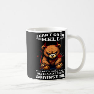 Caneca De Café Não Posso Ir Para O Inferno O Diabo Ainda Tem Uma