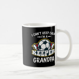 Caneca De Café Não Posso Manter a Calma Sou Guarda-Redes Avô Fute