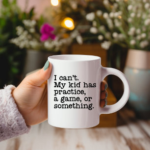 Caneca De Café Não posso, meu filho tem prática...